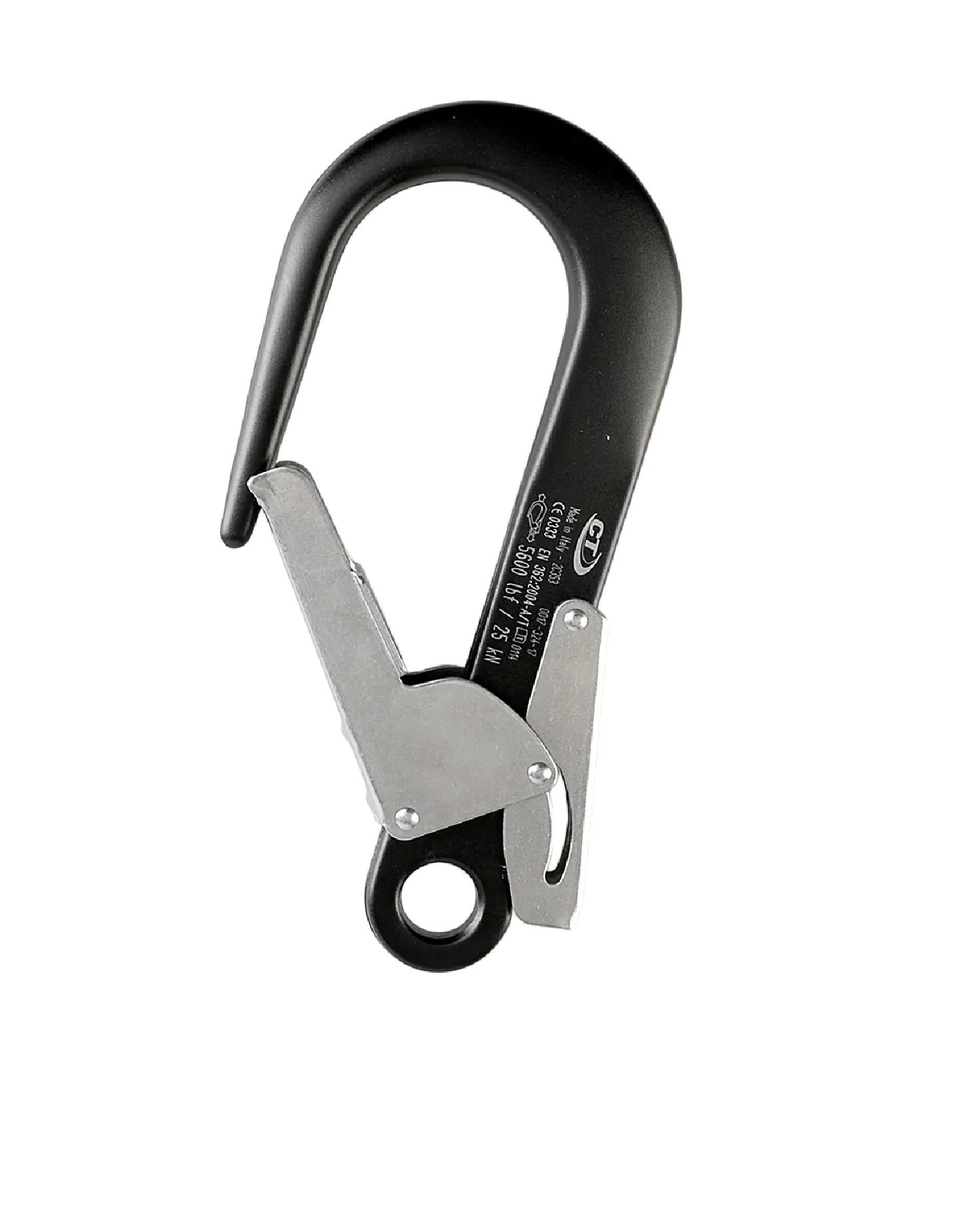 Karabinek z podwójnym zab, BIG black Climbing Technology