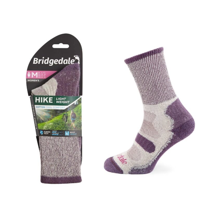Skarpety Bridgedale HIKE LW COOL COM LD plum M