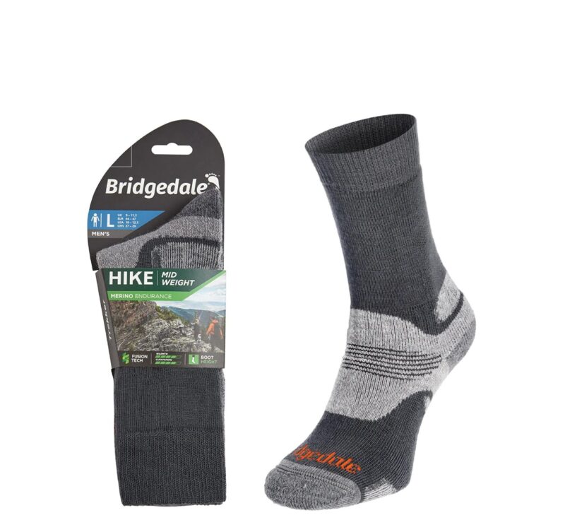 Skarpety Bridgedale HIKE MW END BO ORI gunmet L