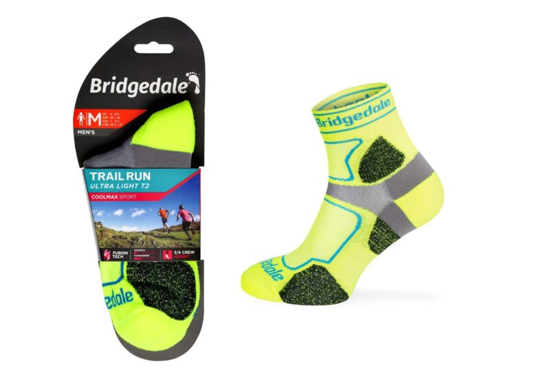 Skarpety Bridgedale UL T2 COOLMAX 3/4 yellow XL