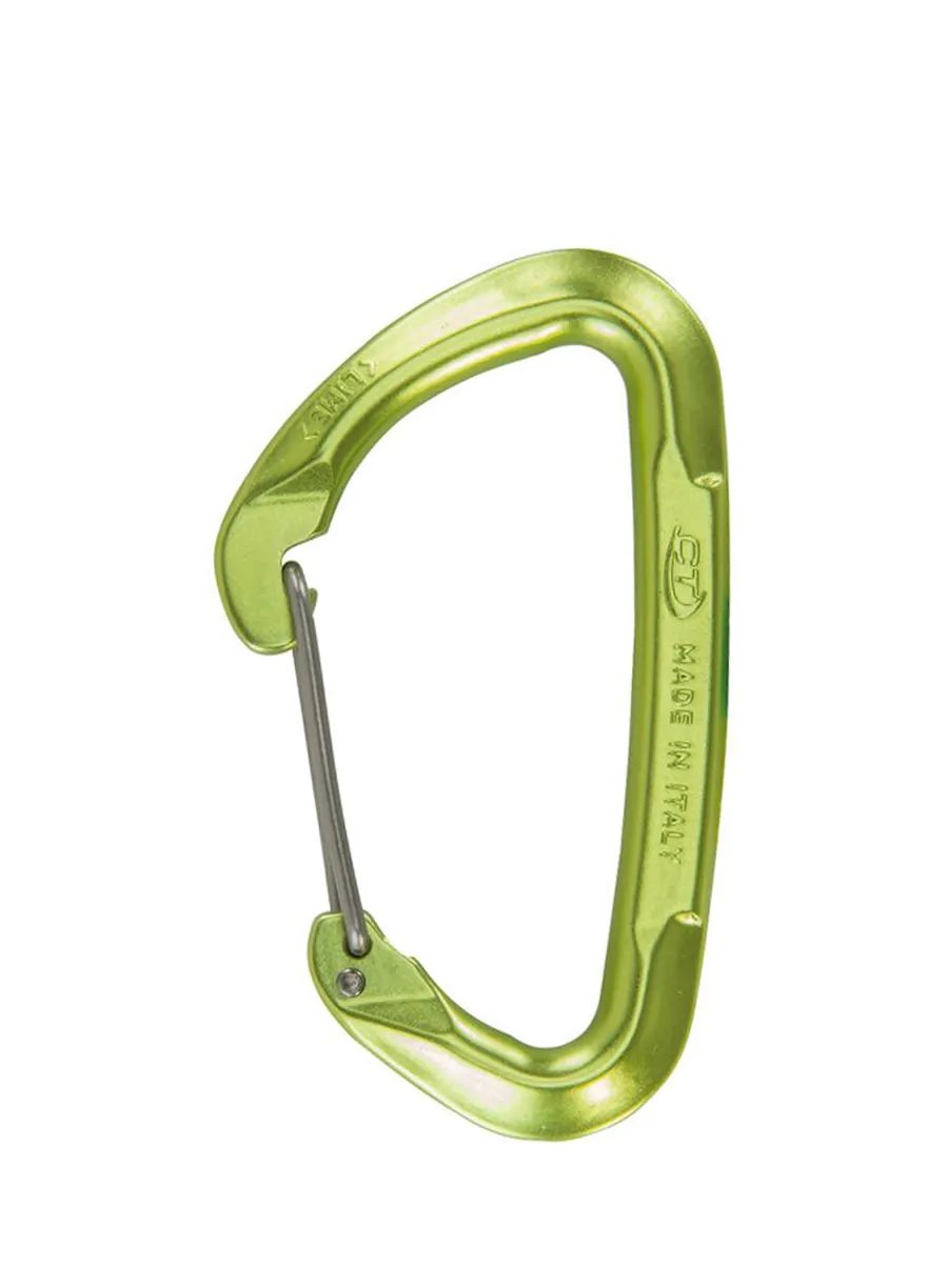Karabinek do wspinaczki LIME-W green Climbing Technology