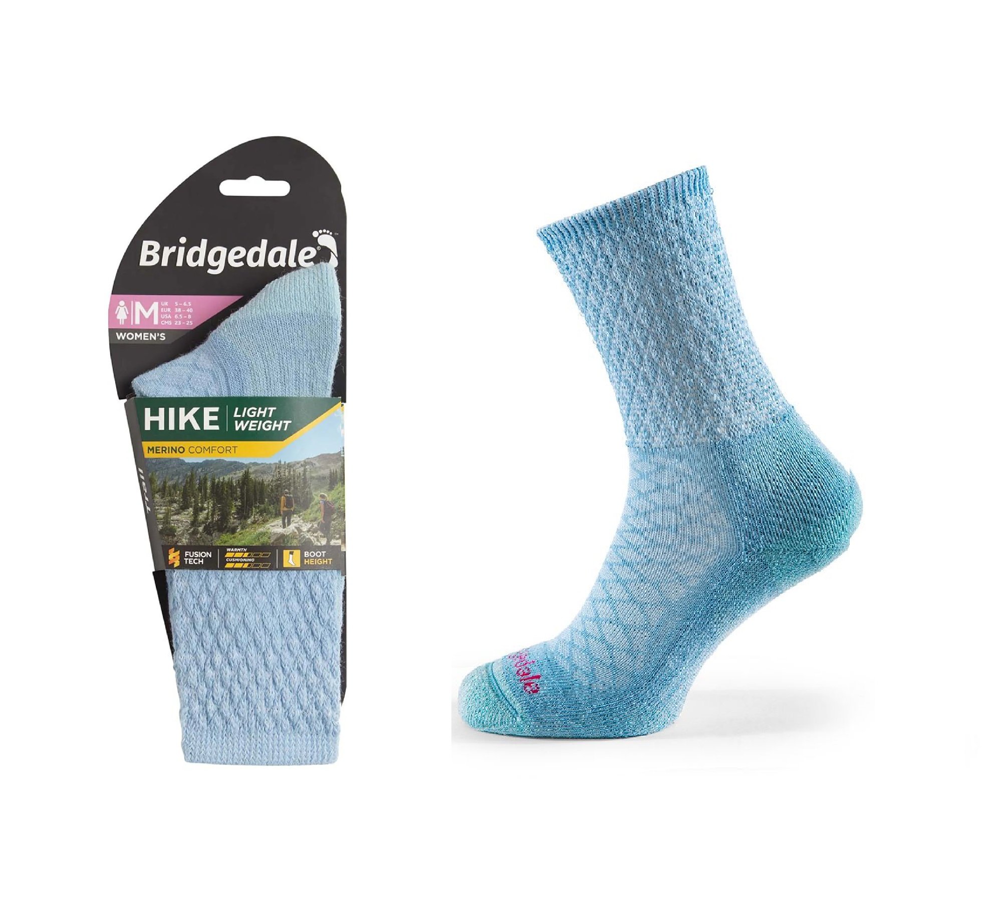 Skarpety Bridgedale HIKE LW COM BO LD p,blue L