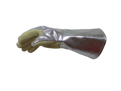 Rękawice ochronne żaroodporne  dla hutnika (pięciopalcowe) dł. 430 mm