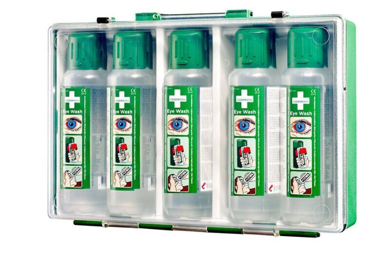 Walizka z płukankami do oczu Cederroth Eye Wash 5 x 500 ml REF 7255