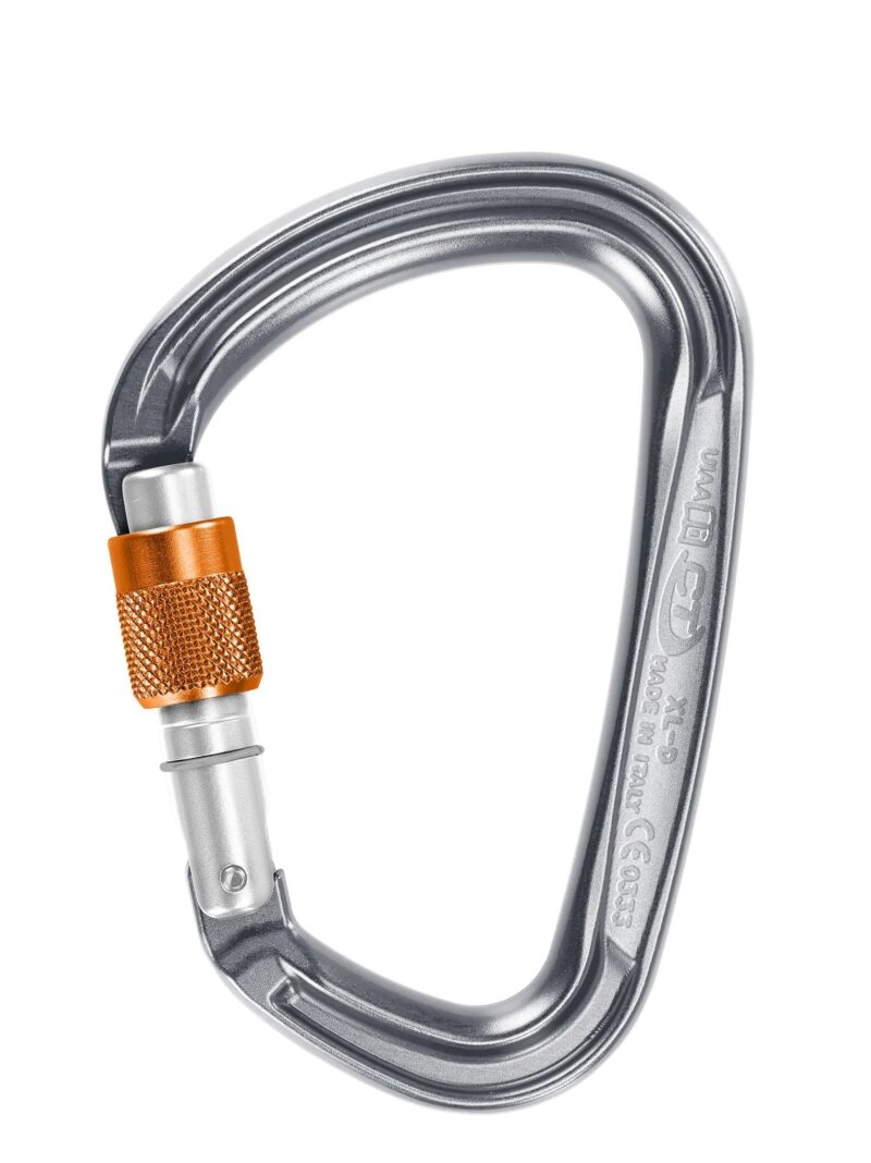 Karabinek XL-D SG grey/orange Climbing Technology