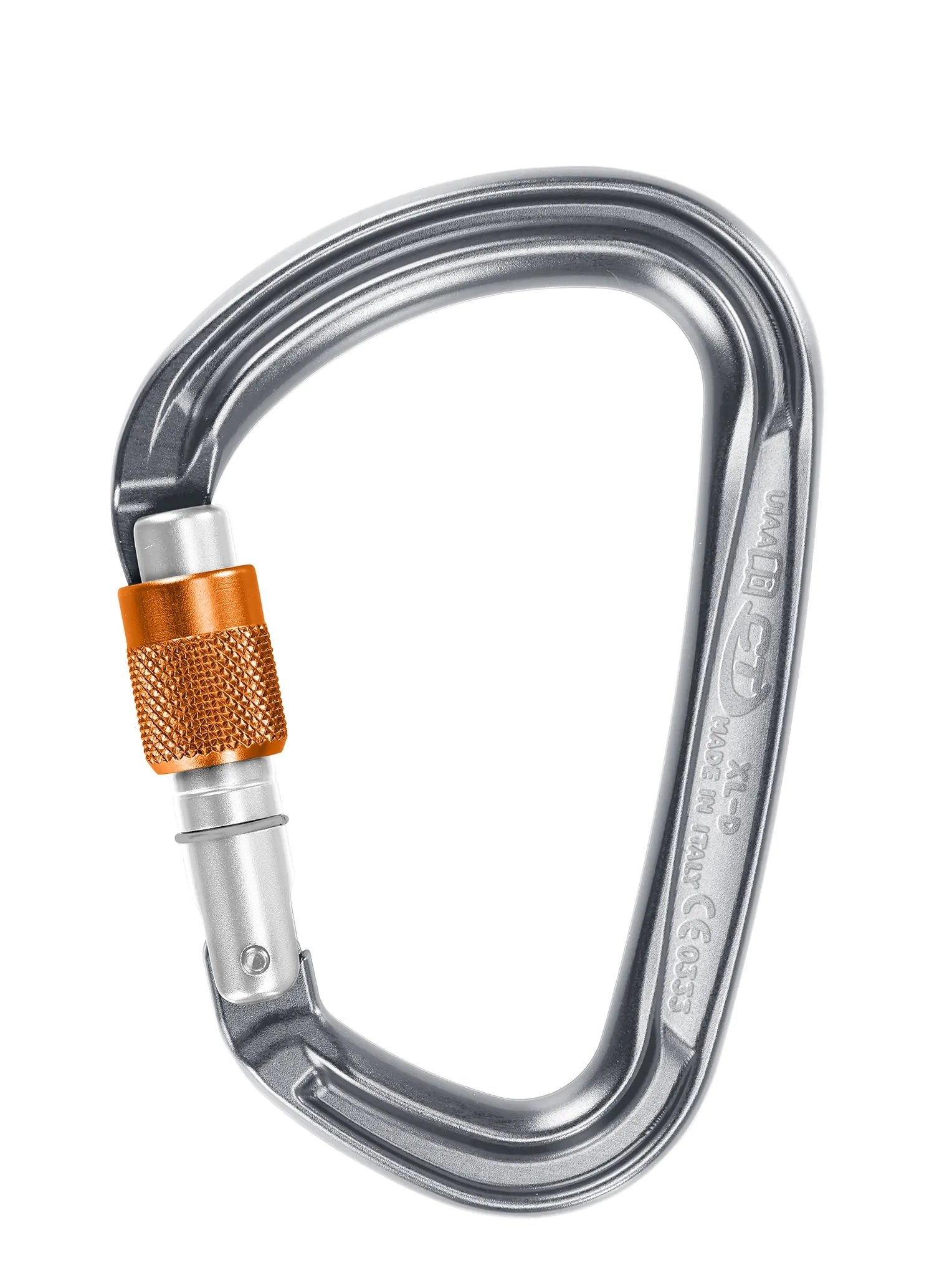 Karabinek XL-D SG grey/orange Climbing Technology