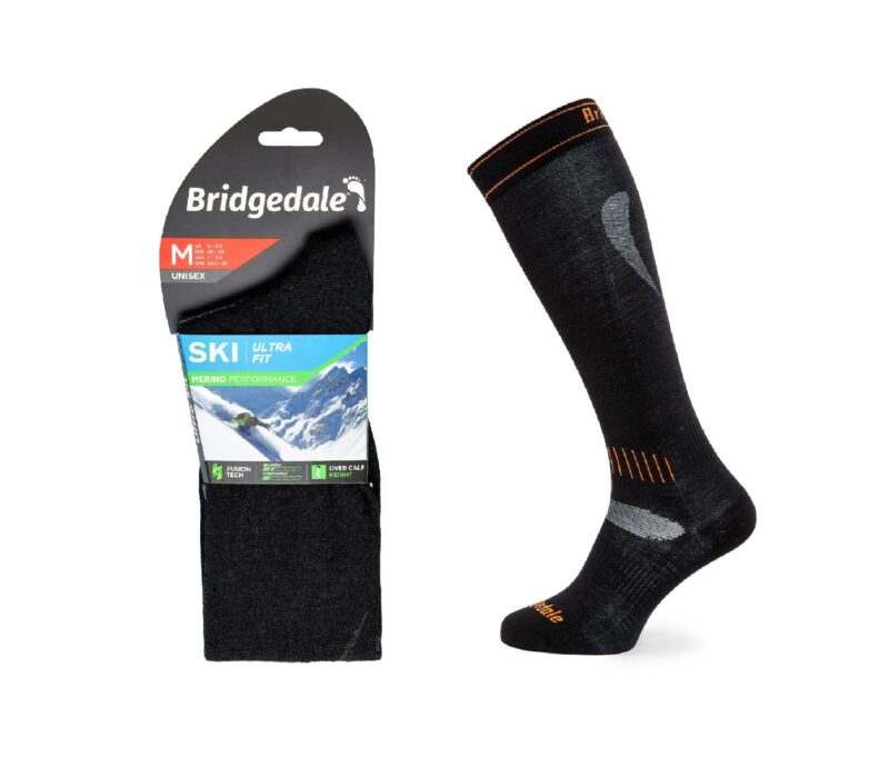 Skarpety Bridgedale SKI ULTRA FIT END blk/ora M