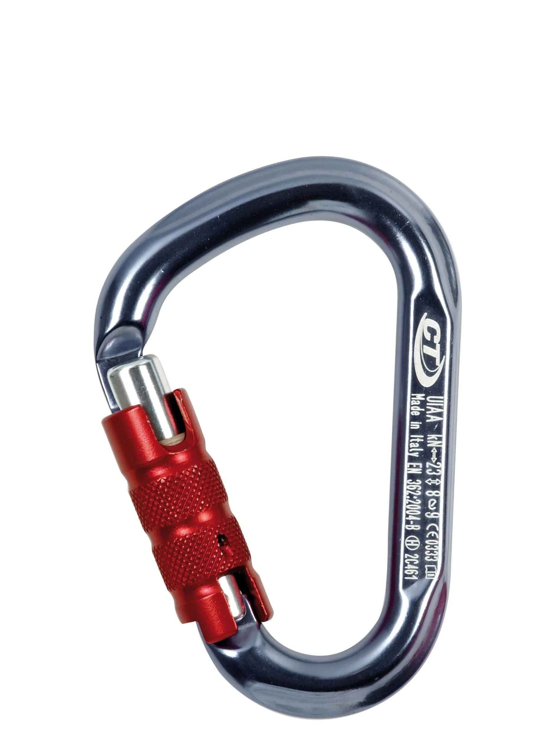 Karabinek do wspinaczki HMS SNAPPY CF TG/Triplex Climbing Technology