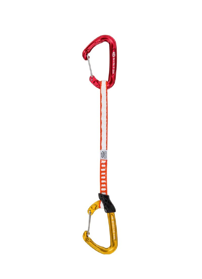 Ekspres FLY-WEIGHT EVO SET DY 22cm red/gold Climbing Technology