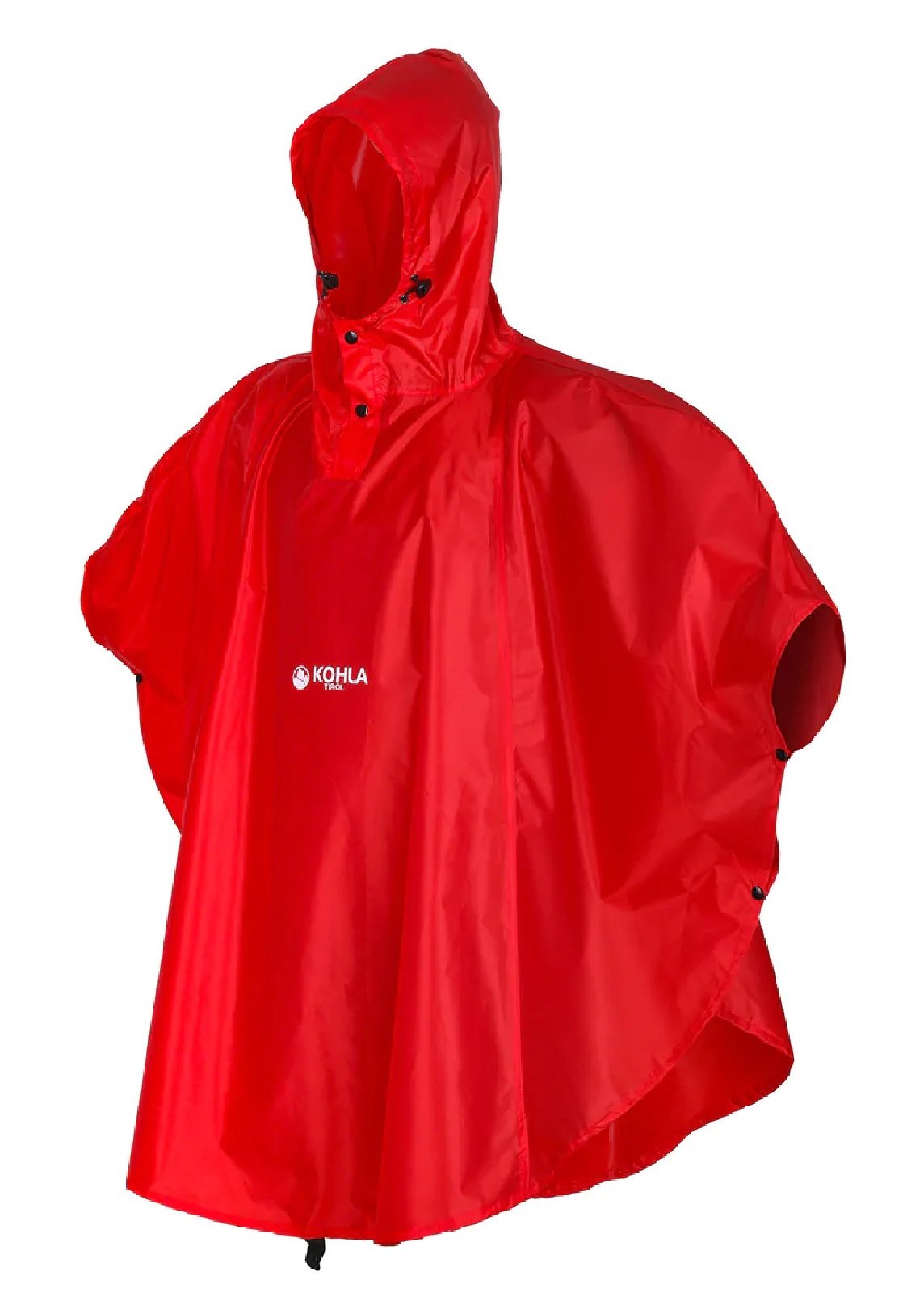 Poncho Kohla RAIN PONCHO flame scarlet S