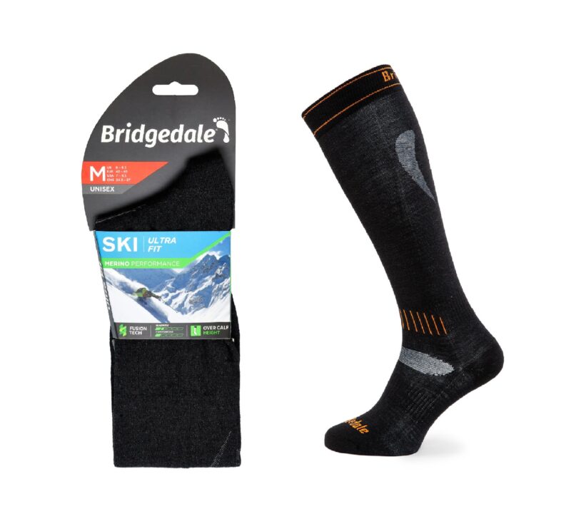 Skarpety Bridgedale SKI ULTRA FIT END blk/ora XL