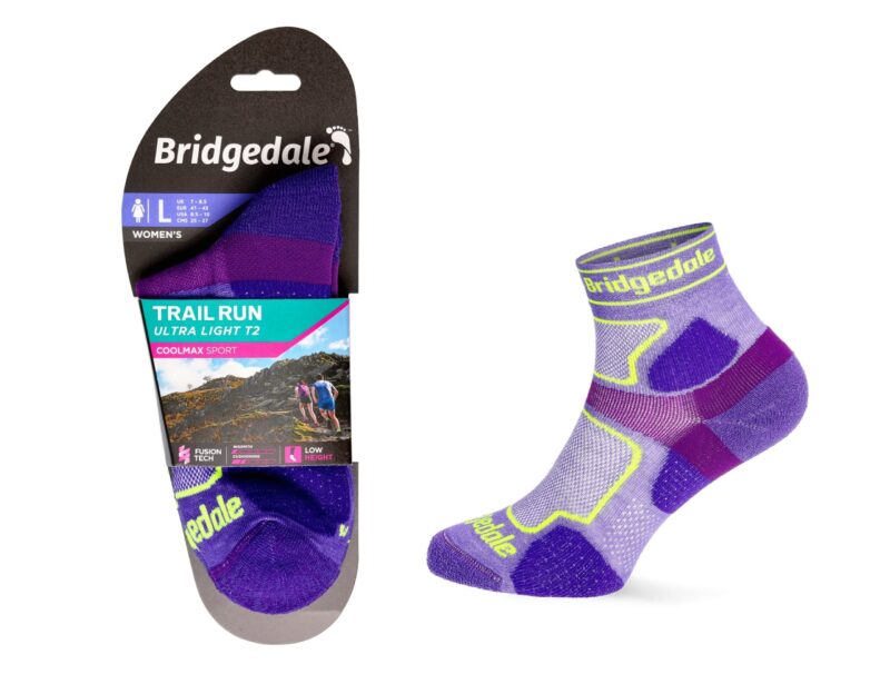 Skarpety Bridgedale UL T2 COOLMAX SPORT LD purp S