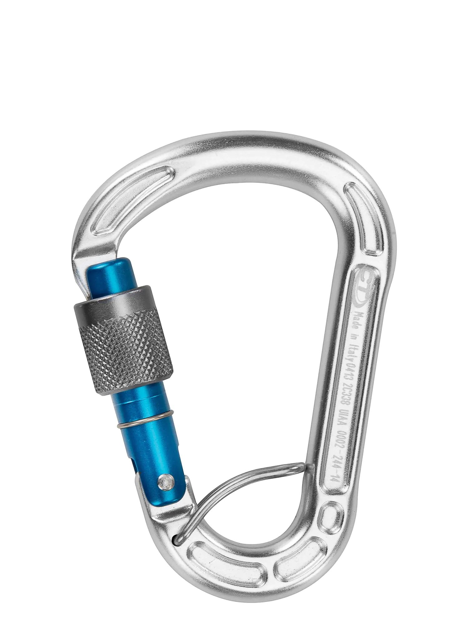 Karabinek CONCEPT HMS SPRING BAR SG L338/02 blu Climbing Technology