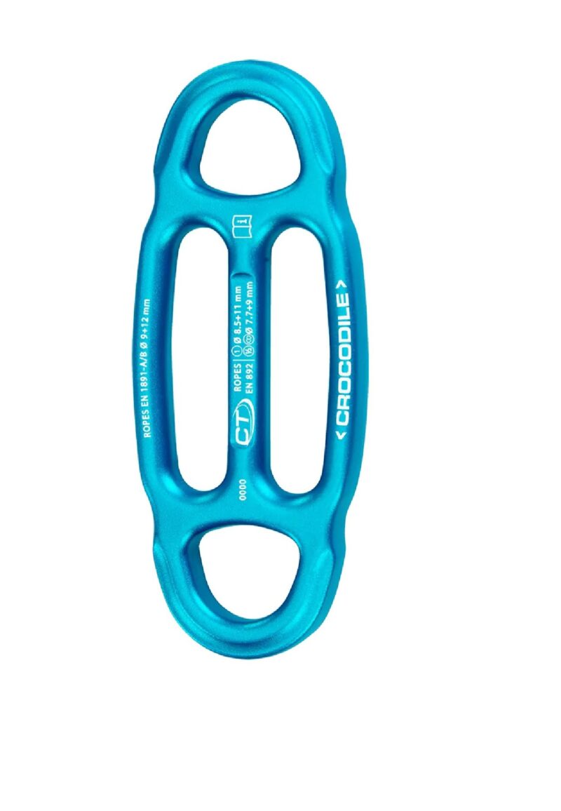 Przyrząd CROCODILE light blue Climbing Technology
