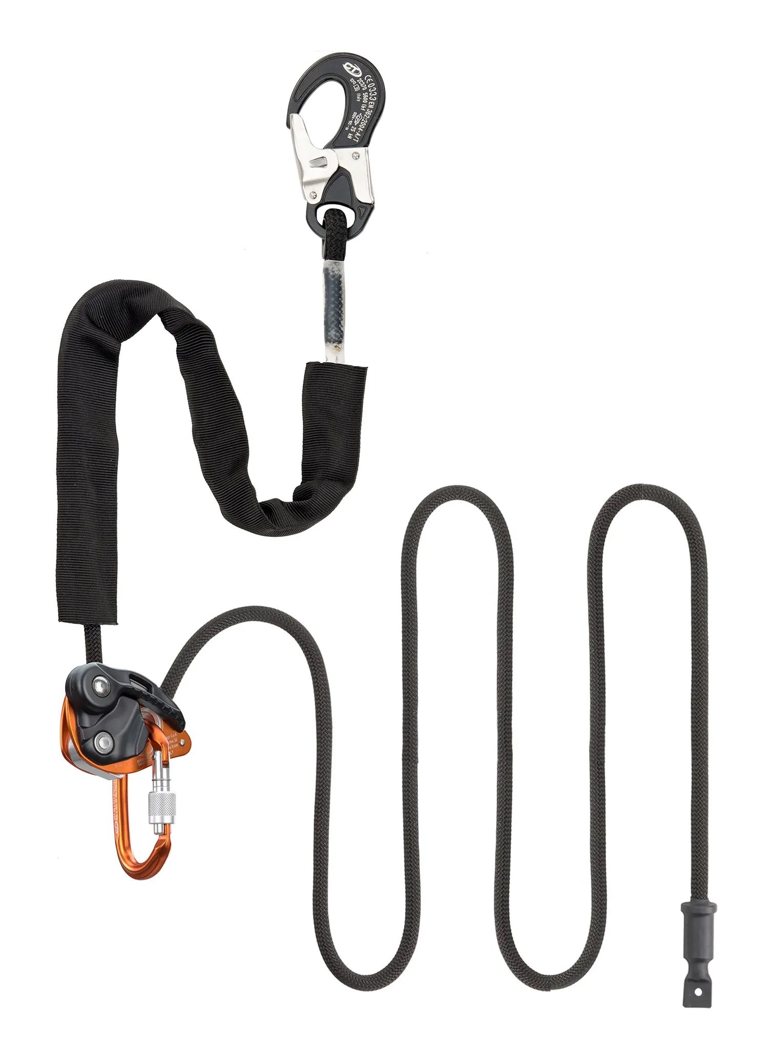 Lonża stabilizująca FINCH+ SHELTER 5m black Climbing Technology