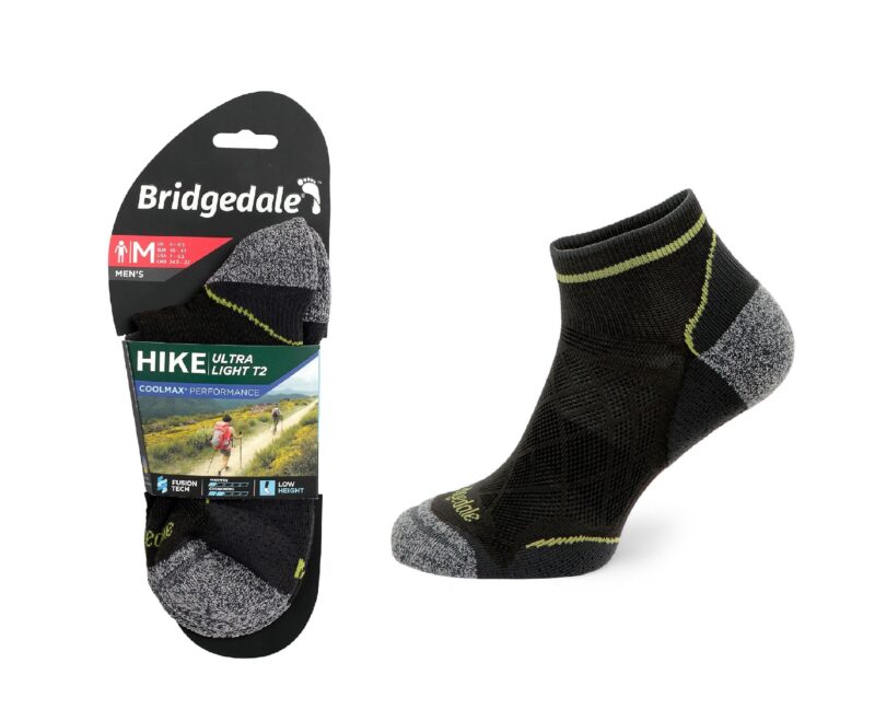 Skarpety Bridgedale HIKE UL COOL PERF L gra/lim L