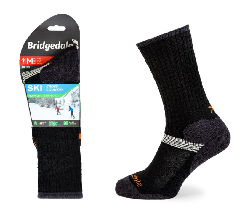 Skarpety Bridgedale SKI CROSS C black XL