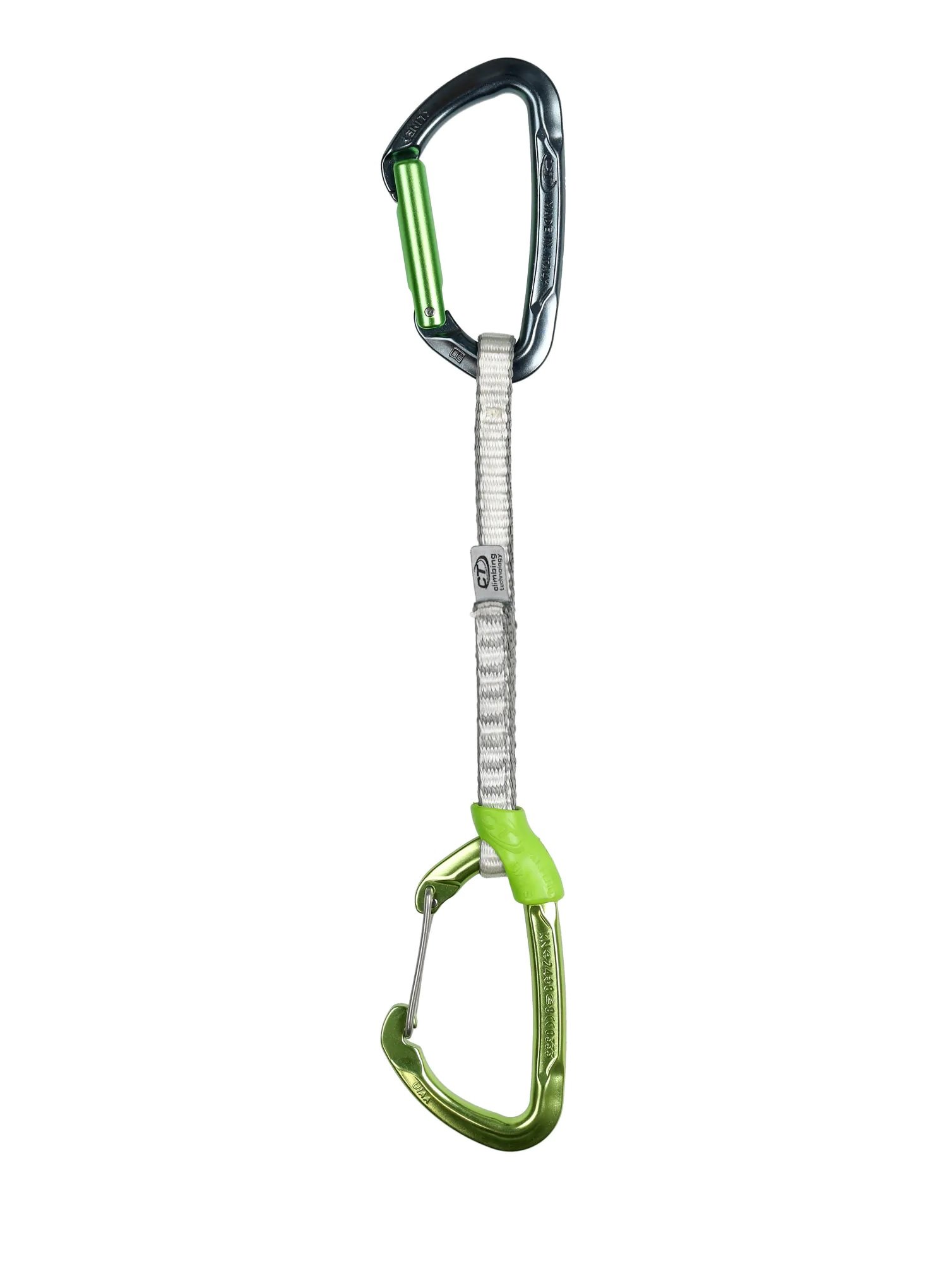Ekspres LIME-M SET Dyneema anodized 17cm Climbing Technology