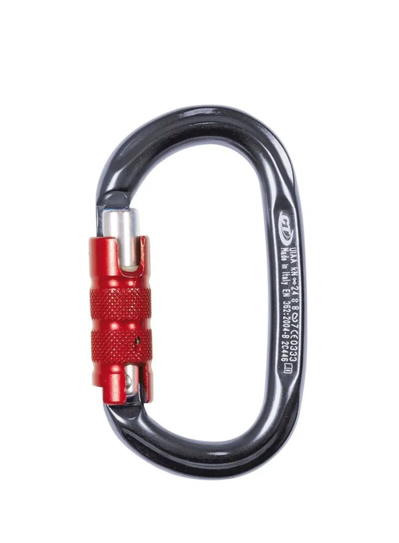 Karabinek do wspinaczki PILLAR CF TG/Triplex Climbing Technology