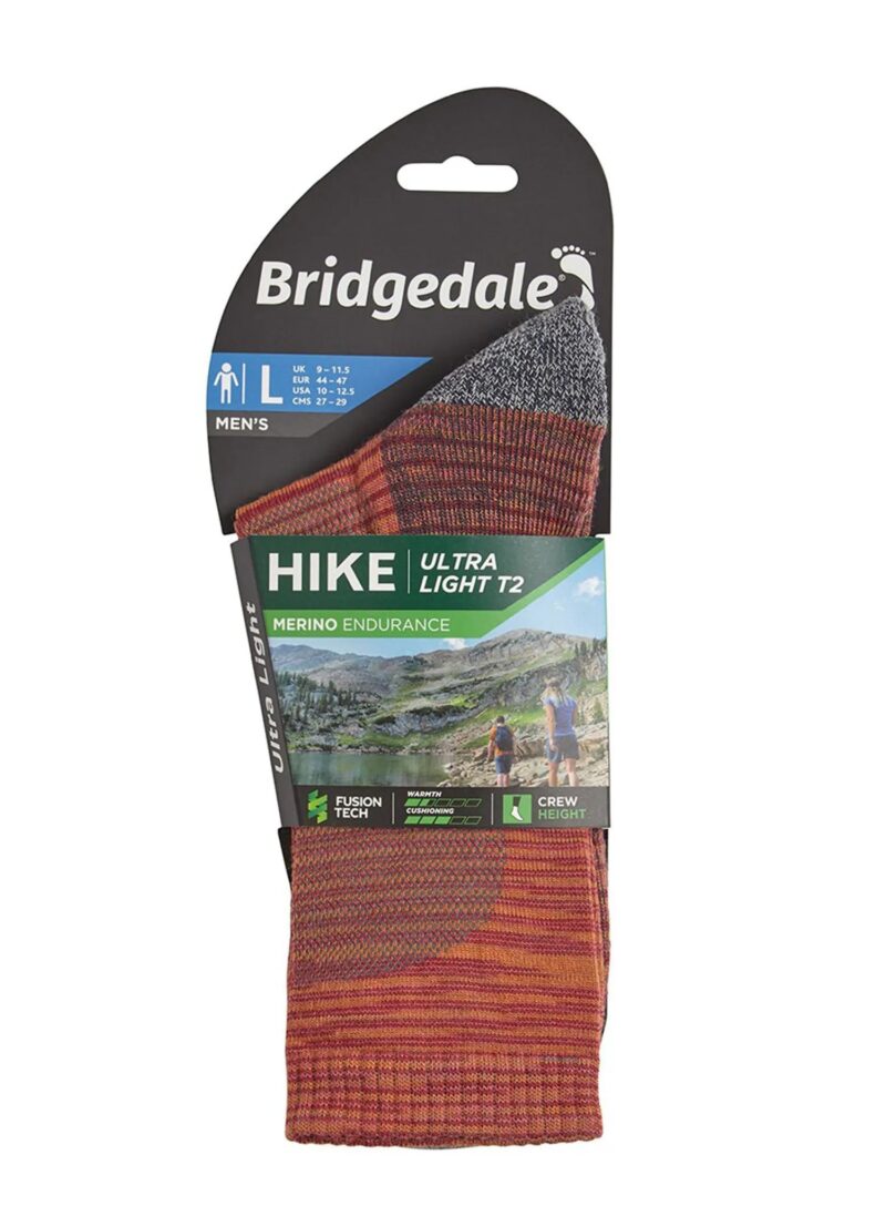 Skarpety Bridgedale HIKE UL END BO PAT mu/org L