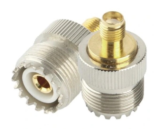 Adapter Przejściówka SMA-F/ UC-1 Baofeng UV5R UV82