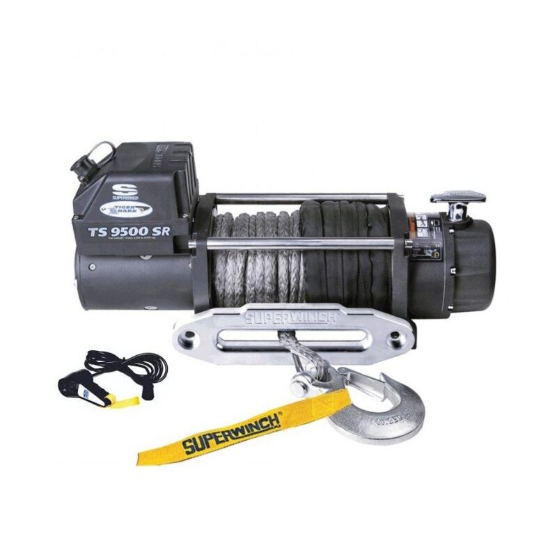 Wyciągarka Superwinch Tiger Shark 9500 12V z liną syntetyczną