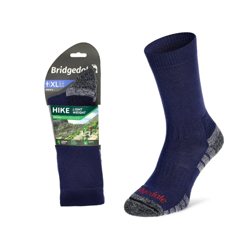 Skarpety Bridgedale HIKE LW END BO ORI navy/gry M