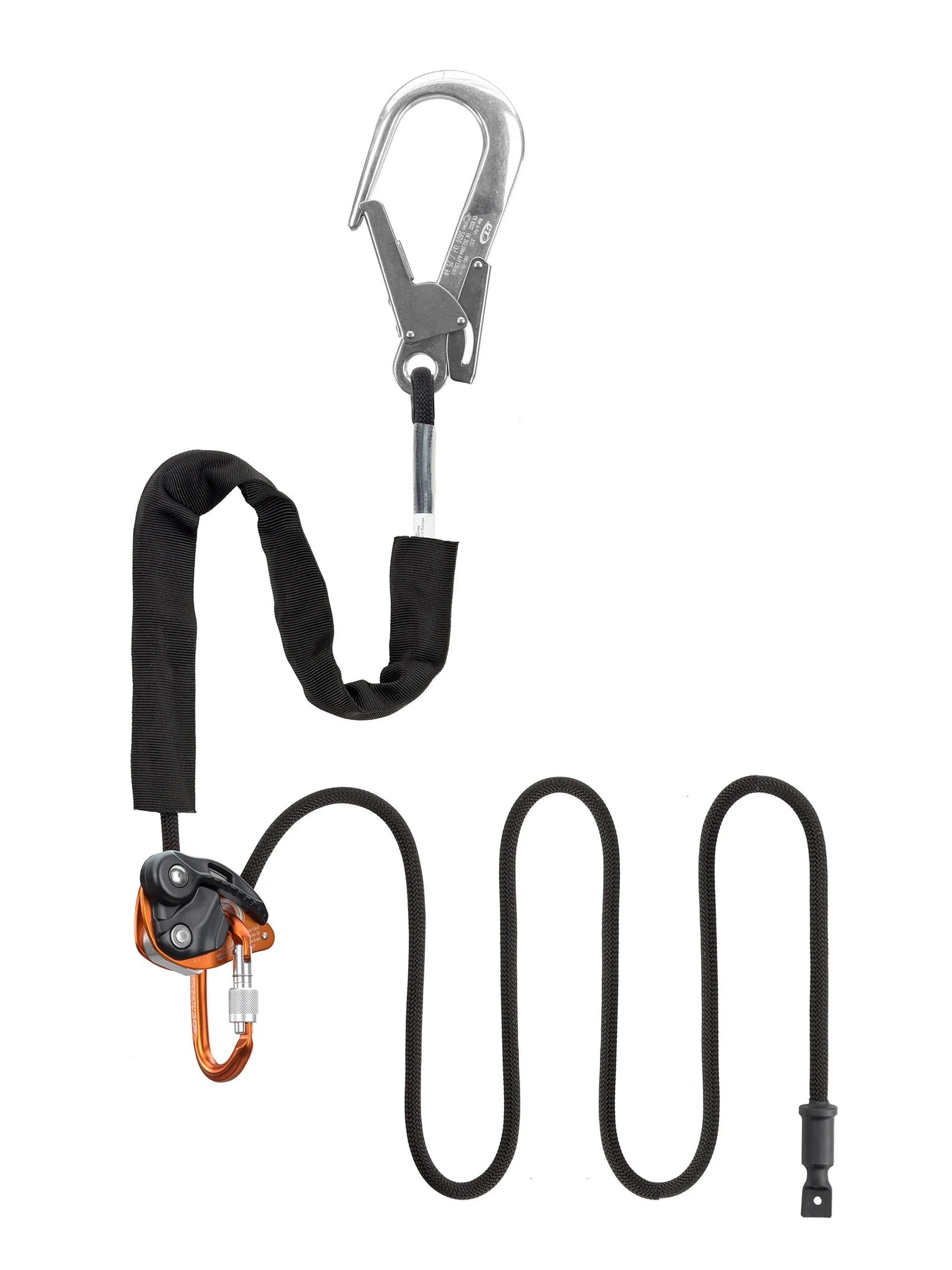 Lonża stabilizująca FINCH+ COMBI 4m black Climbing Technology