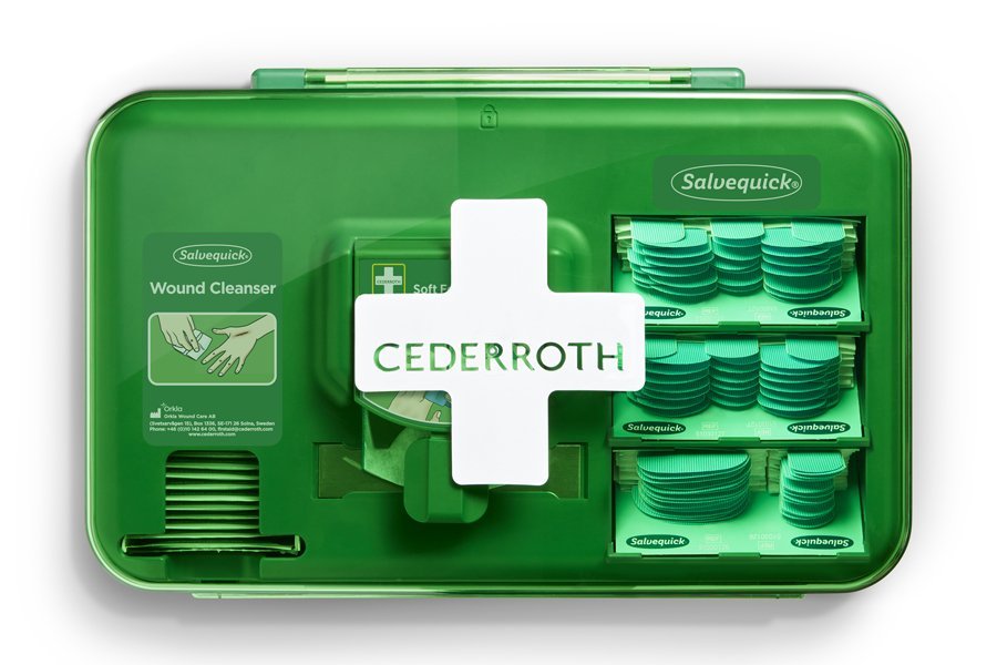 Automat na plastry Plus Cederroth- plastry niebieskie REF 51011009